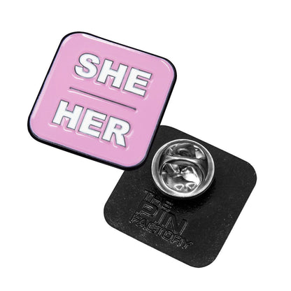 Pride Pronoun Pins